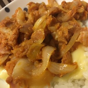 ケチャップ味❀ツナベーチーズ丼